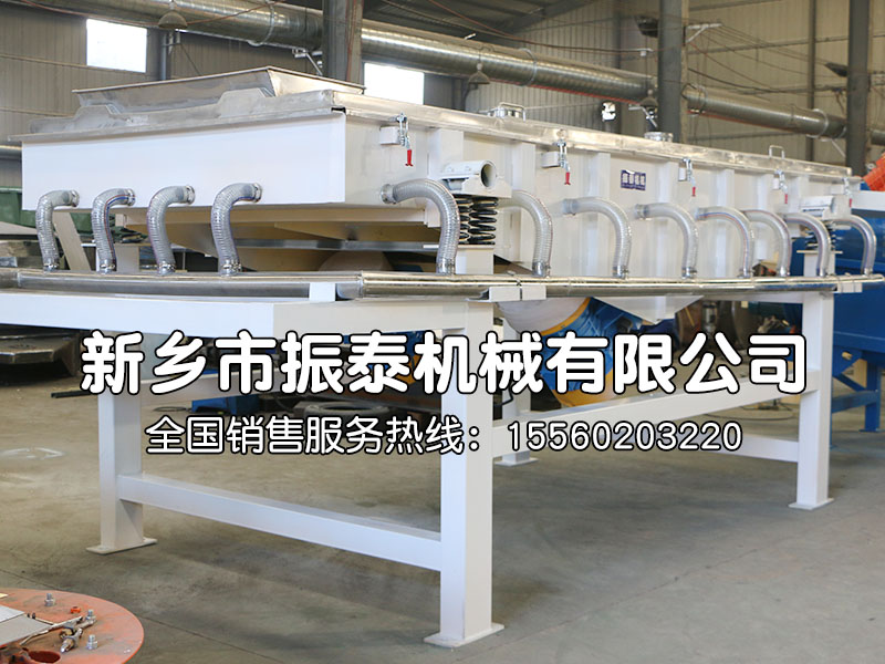 陜西1540風(fēng)冷直線振動篩驗(yàn)收合格已發(fā)貨，請張經(jīng)理注意查收！