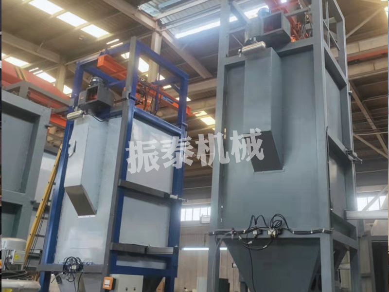 噸包投料站的工作流程